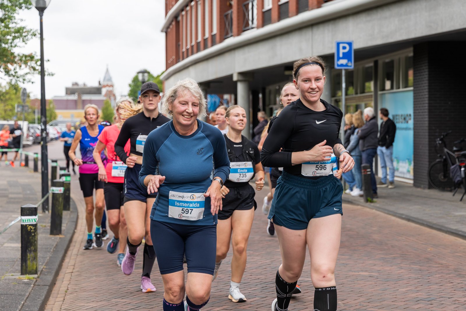 Start en finish sfeer