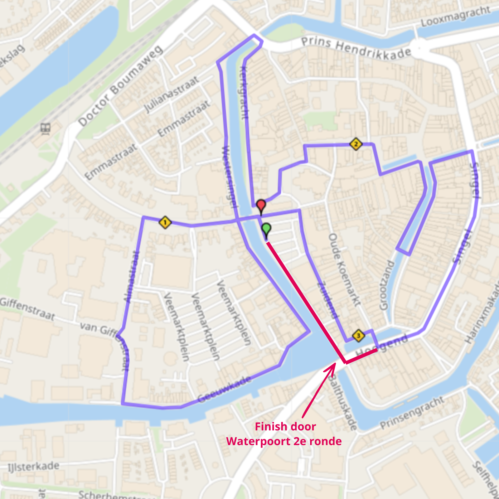 Parcours 4 Mijl van Sneek 2026