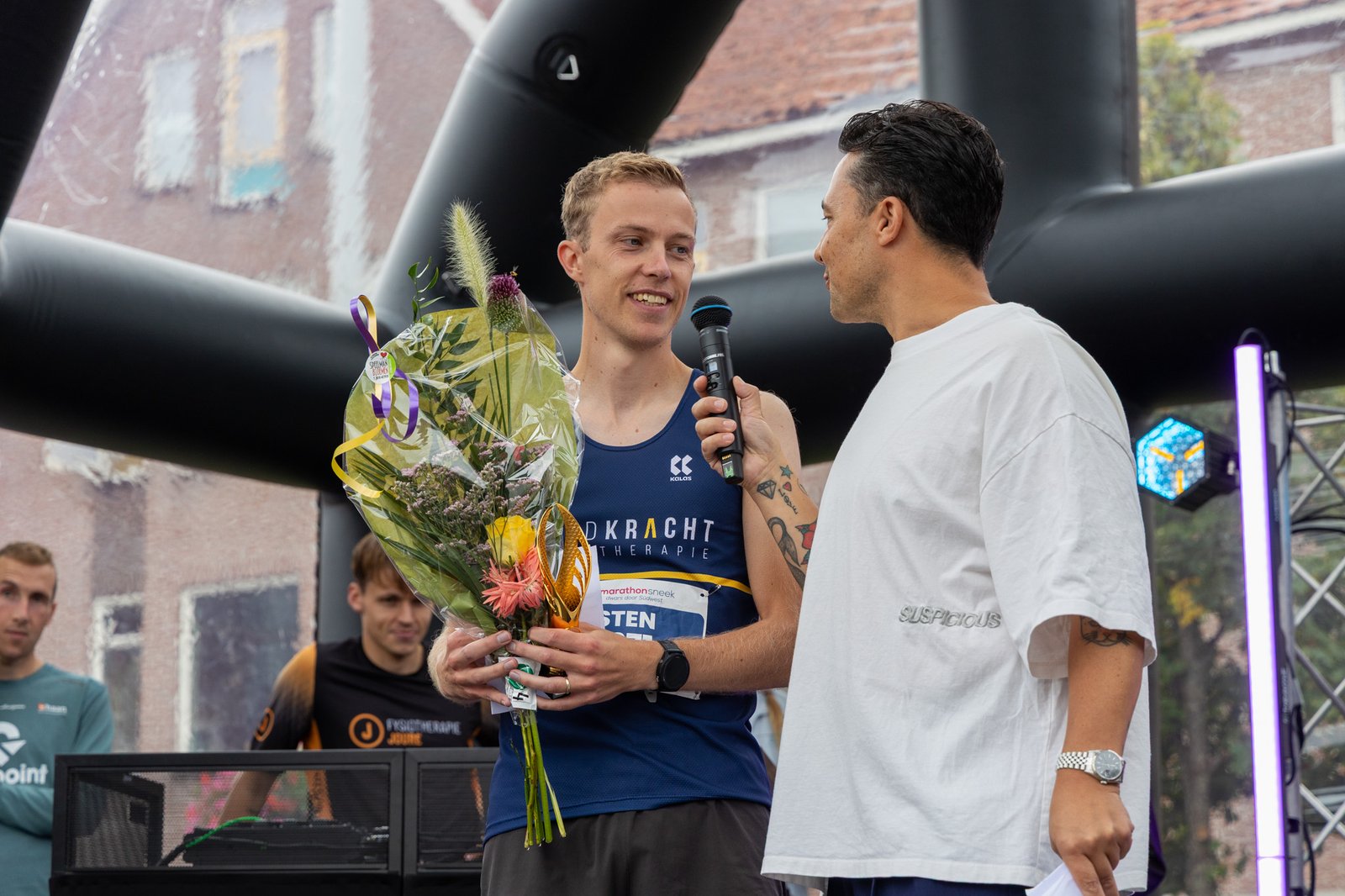 Finish tijdens Marathon Sneek 2026